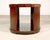 Wood Ralph Lauren Italian Mahogany Round Modern Drum Table For Sale - Image 7 of 18
