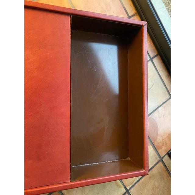 Leather and Glass Coffee Table from de Sede For Sale - Image 5 of 13