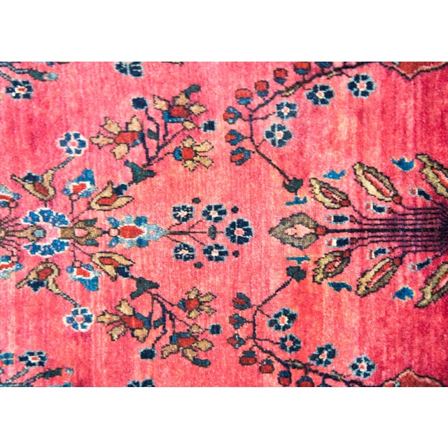 Early 20th Century Persian Sarouk Mohajeran Rug For Sale In Chicago - Image 6 of 13