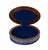 Handmade Lapis & Mother of Pearl Jewelry Box - Oval Trinket Box From Egypt For Sale - Image 6 of 7