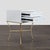 Modern Worlds Away Lacquer End Table/Nightstand For Sale - Image 3 of 8