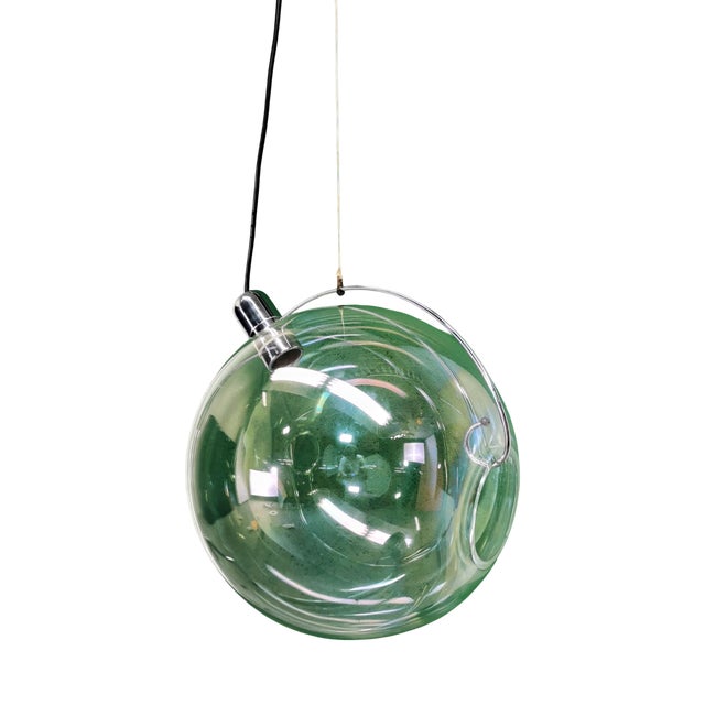 Sona Globe Sphere Pendant Lamp from Lumenform, 1970s For Sale