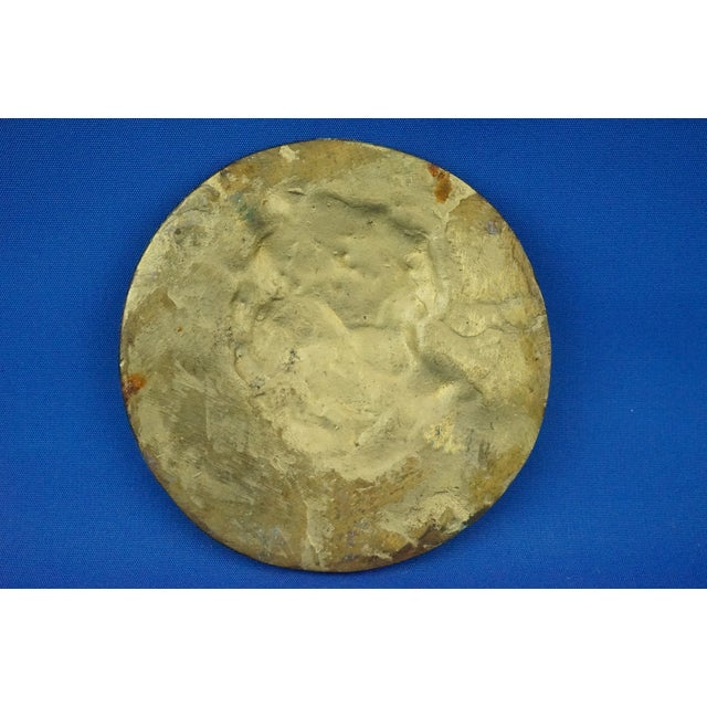 Antique Bronze Plaque Medallion by Vincenzo Gemito, 1890s For Sale - Image 18 of 18