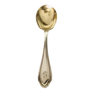 Antique 1835 R Wallace Silverplate "Marquette/LaSalle" Pattern Sugar Spoon