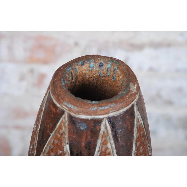 1940s Mid-Century Vase in Ceramic, Czech, 1940s For Sale - Image 5 of 11