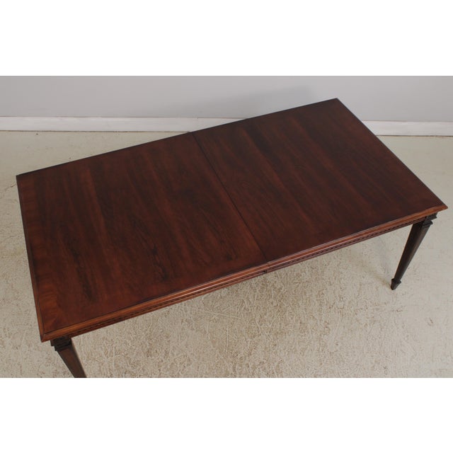 French Hickory Chair French Style Dining Table For Sale - Image 3 of 13