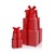 Add a festive accent to your holiday setup with this stacked present figurine. Featuring three gift boxes in a tiered...