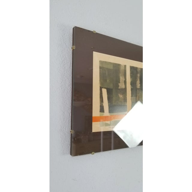 1970 E R Griffing "Woodland Passage" Abstract Painting For Sale - Image 10 of 13