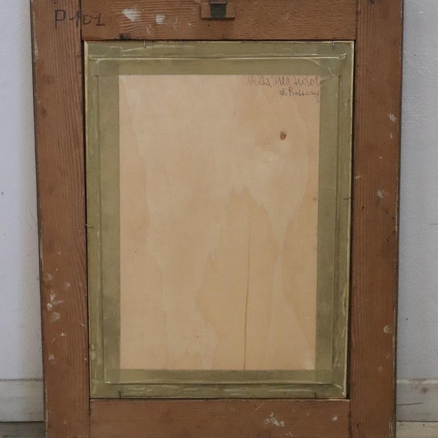 Nazzareno Sidoli, Female Portrait, Oil Painting on Canvas, Early 20th Century, Framed For Sale - Image 10 of 16