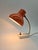 Desk Lamp in Orange Metal and Brass, 1970s For Sale - Image 3 of 10