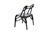 Frame Chair in Charcoal Black by Konstantin Achkov for Lock For Sale - Image 4 of 8