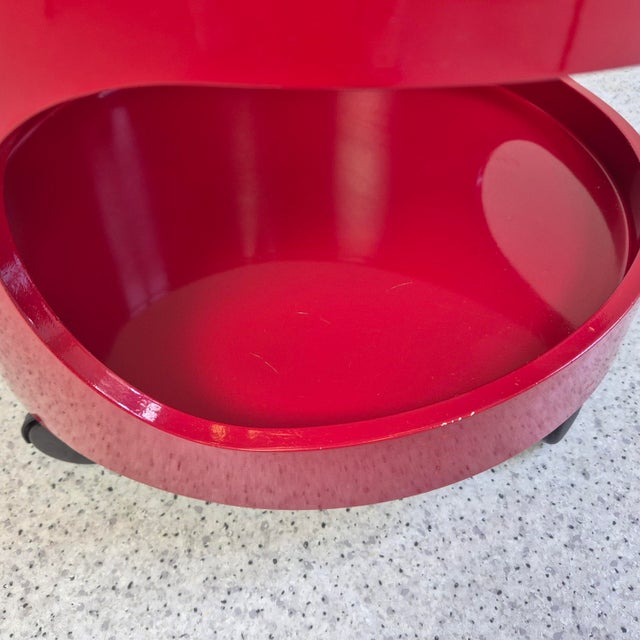 Glass Space Age Side Table from Opal, Germany, 1970s For Sale - Image 7 of 9