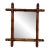 Antique Faux Bamboo Mirror For Sale