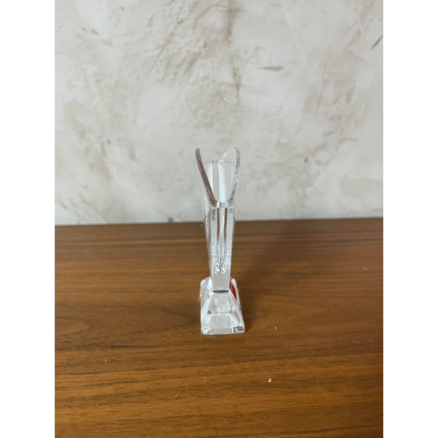 Crystal Vase from Baccarat, 1950s For Sale - Image 8 of 18