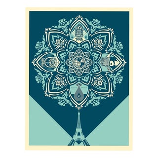 Shepard Fairey (Obey), Delicate Balance, 2015, Silkscreen Print For Sale