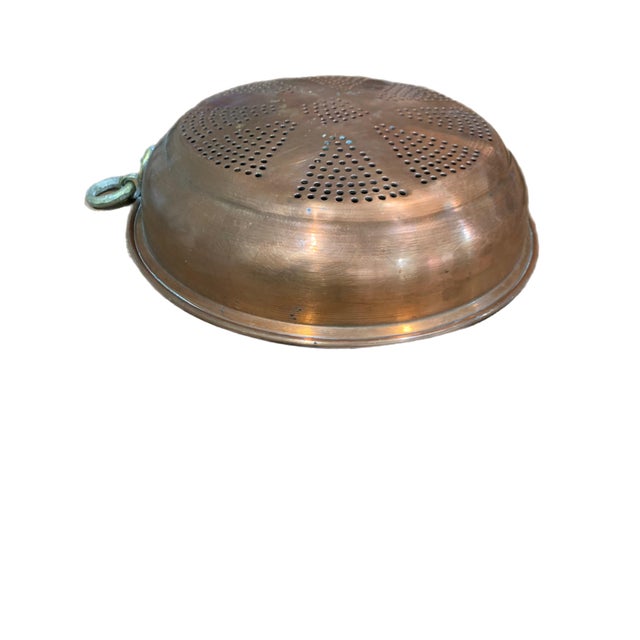 Late 20th Century French Copper Sieve For Sale - Image 4 of 5