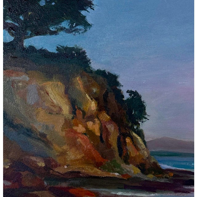2020s Original Seascape Oil Painting "Feeling the Moment " Santa Barbara For Sale - Image 5 of 5