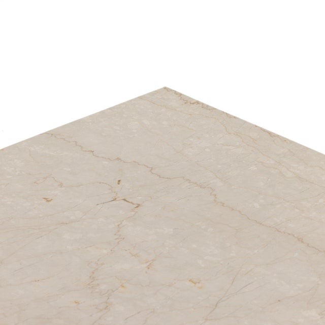 Four Hands Arum Desk - Cream Marble For Sale - Image 11 of 11