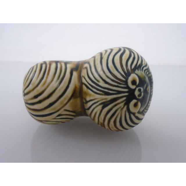 Pekingese Ceramic Dog by Lisa Larson for Gustavsberg, Denmark, 1970s For Sale - Image 10 of 13