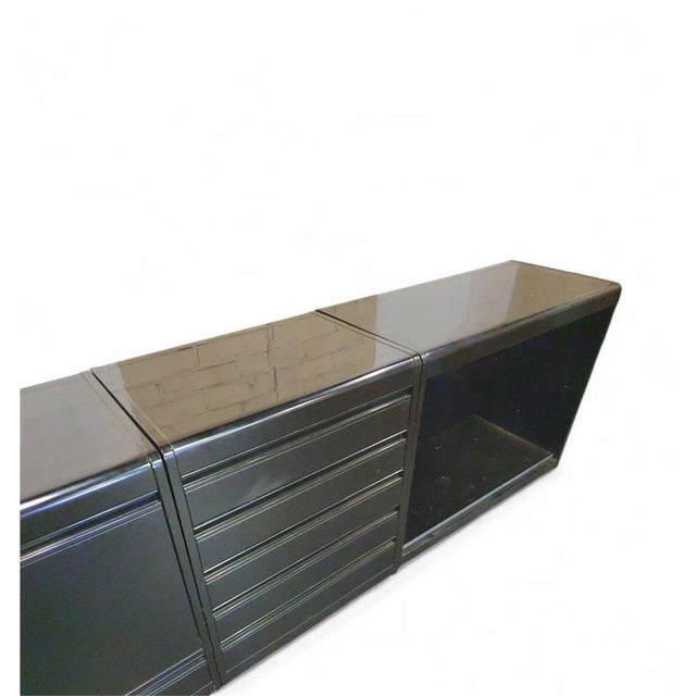 Linear System by Rodolfo Bonetto for Bellato, 1970s, Set of 4 For Sale - Image 9 of 10