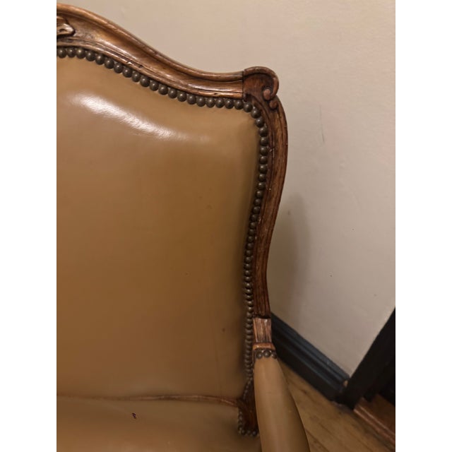 Mid 18th Century French Open Armchair For Sale - Image 9 of 13