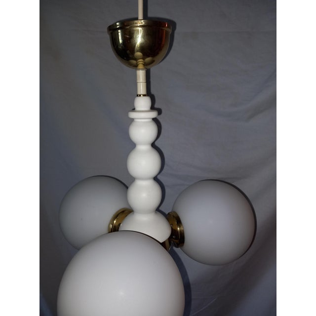 Austrian Space Age Chandelier, 1970s For Sale - Image 4 of 18