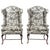 Pair of George III Style Wingback Armchairs, Early 20th Century For Sale - Image 9 of 9