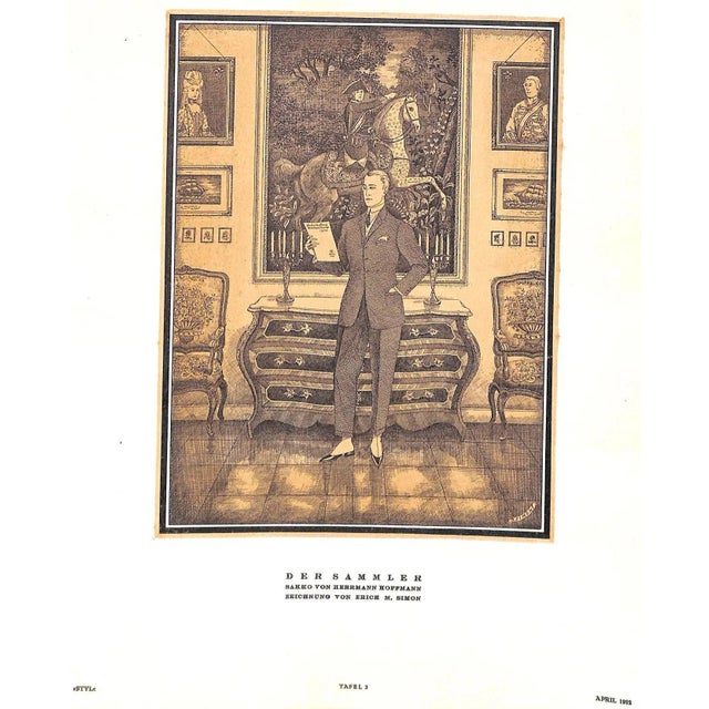 "Styl: Blatter Fur Mode Und Die Angenehmen Dinge Des Lebens" 1922 For Sale - Image 4 of 15