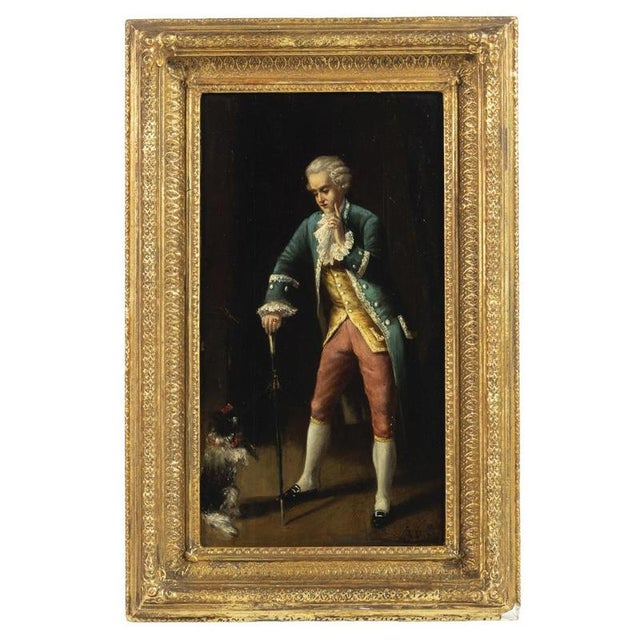 European School Artist, Portrait of Nobleman, Oil Painting For Sale - Image 6 of 6