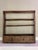 19th Century Rustic Handcrafted Two-Tier Wooden Standing Countertop Shelf For Sale In Philadelphia - Image 6 of 18