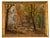 Textile Antique Jeno Dukai Takach Hungarian Oil Painting of Sheep in a Landscape For Sale - Image 7 of 7