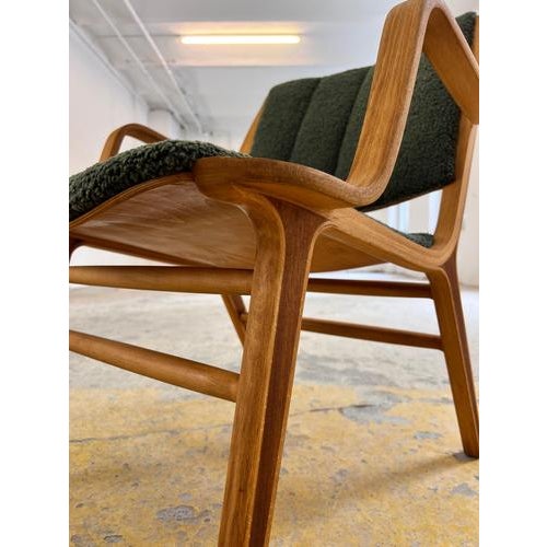AX Lounge Chair by Peter Hvidt and Orla Mølgaard-Nielsen for Fritz Hansen For Sale - Image 9 of 11