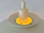 Large Vintage Danish Form-Light Pendant Lamp in White and Cobalt Blue, Denmark, 1970s For Sale - Image 11 of 18