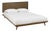 Emery Platform Walnut Queen Bed For Sale
