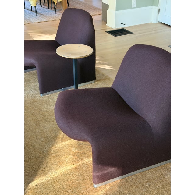 Italian Set of Alky Armchairs by Giancarlo Piretti for Castelli, Italy, 1972 For Sale - Image 3 of 4