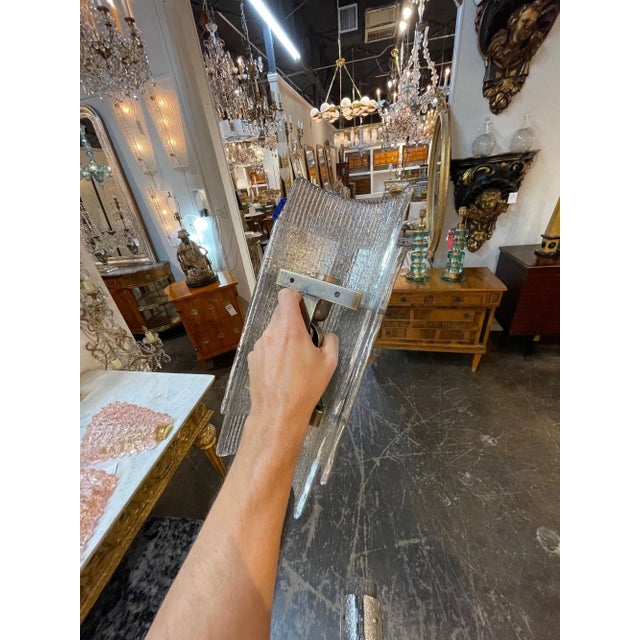 Murano Layered Sconces For Sale In Dallas - Image 6 of 7