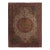1960s Vintage Persian Handmade Wool Cotton Light Red Area Rug For Sale