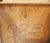 Tan 1943 English Arts & Crafts Design Clerk's Stool For Sale - Image 8 of 9