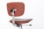 Brown Vintage Chrome Swivel Chair by Bremshey & Co., Germany, 1980s For Sale - Image 8 of 10