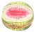 Late 20th Century Hand-Painted Limoges France Watermelon Porcelain Trinket Box With Bee Clasp For Sale