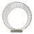 Modern Metal Circular Wire Sculpture for Home or Office Decor For Sale