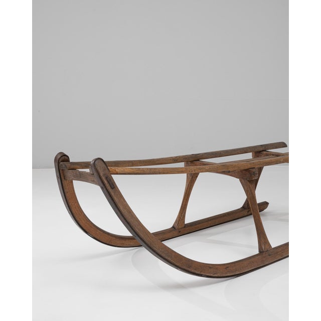 Early 20th Century 1900s Czech Bentwood Sled For Sale - Image 5 of 18