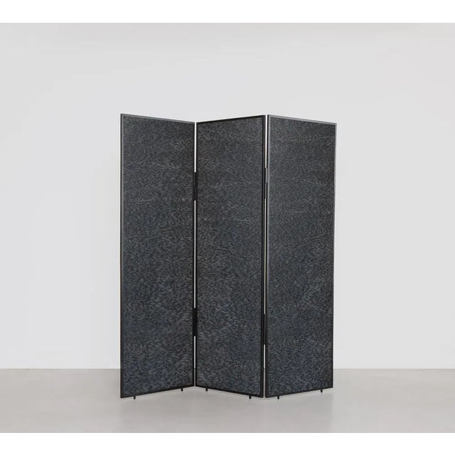 Osis paravent by llot llov limited edition of 4 dimensions: d 15 x w 180 x h 170 cm materials: birch wood behind the llot...