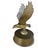 Mid M-Century Pair of Solid Brass American Eagle Desk Accessories For Sale In Greensboro - Image 6 of 7
