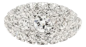 Princess .75ctw Diamond Ring, 14k White Gold, Ring Size 5.25