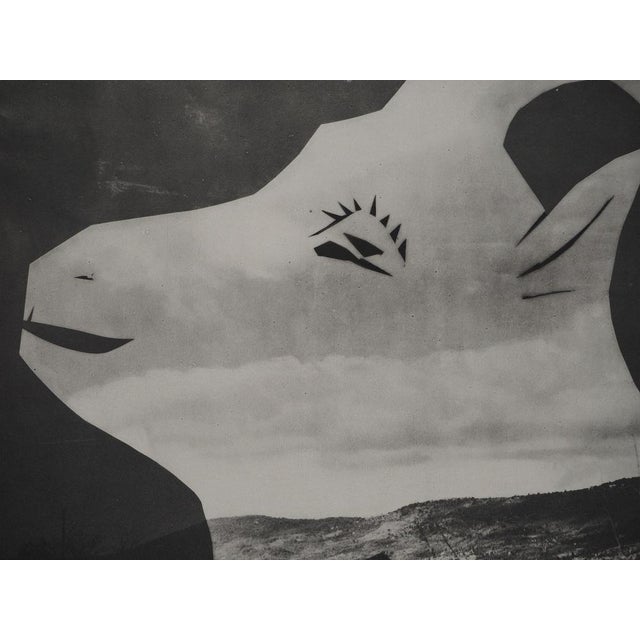 Pablo picasso (1881-1973) the goat on the horizon, 1962 original phototype and stencil (atelier jacomet) unsigned limited...
