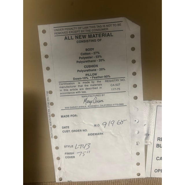 Contemporary Marge Carson Couches Qty: 2 Couches For Sale - Image 13 of 15