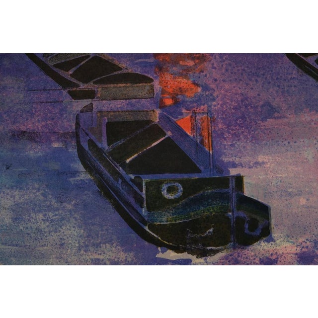 Camille Hilaire, Hommage à Monet, Impression Soleil Levant, Lithograph For Sale - Image 4 of 7