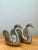 Mid-Century Modern Vintage Ornamental Silver Swan Sculptures - Pair For Sale - Image 3 of 12