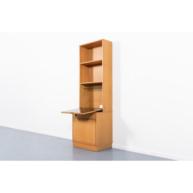 Two piece oak veneer cabinet from 1970s produced in Sweden. Condition Good, age related wear and marks. I have official...